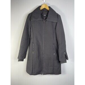 DKNY Women's Size S Chocolate Brown Down Puffer Jacket